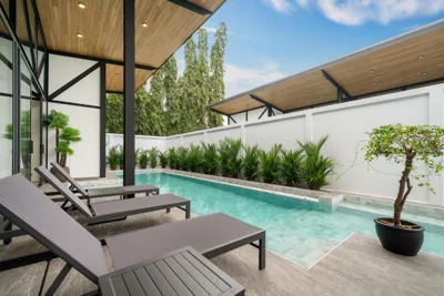 Stylish Eco Villa Sunset Garden 1E with Private Pool near Nai Harn Beach – Fotos 8