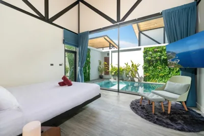 Stylish Eco Villa Sunset Garden 1E with Private Pool near Nai Harn Beach – Fotos 16